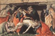 Sandro Botticelli Lament for Christ Dead,with St Jerome,St Paul and St Peter USA oil painting artist